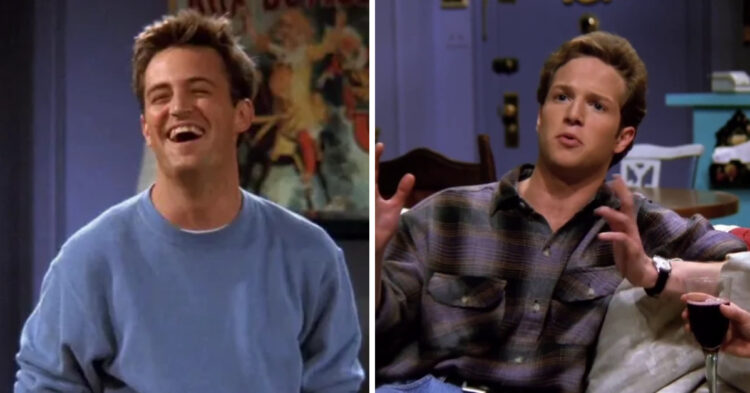 Chandler Bing and Ethan from Friends TV show.
