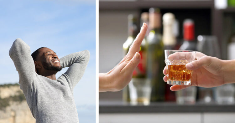 Quitting alcohol.