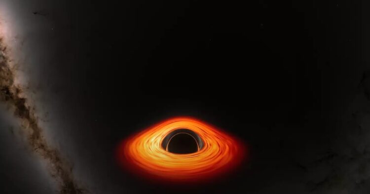 Image of a black hole (NASA)