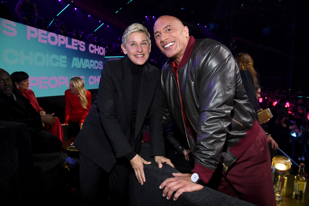 Dwayne Johnson Honored with People's Champion Award at 2021 People's Choice Awards