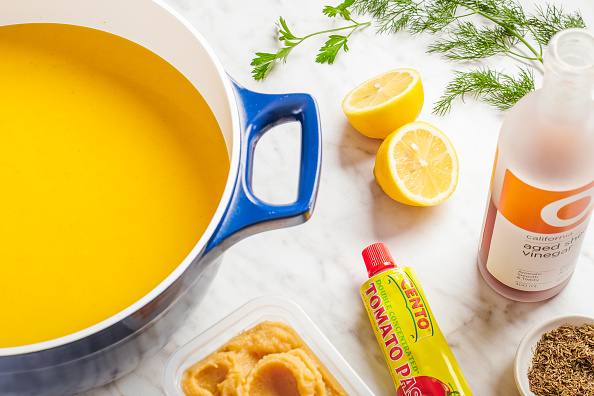 How to use soup enhancers/flavor boosters for feature in Food...