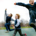Children playing in park
