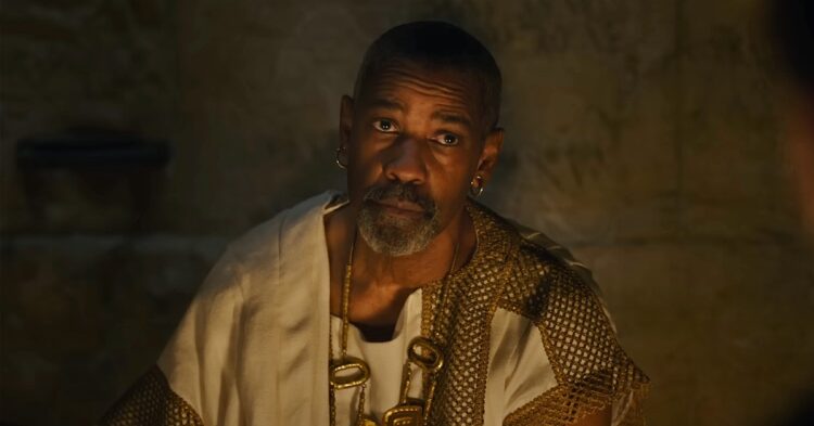 denzel washington in “gladiator 2”