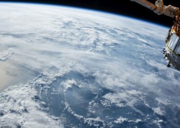 earth from outer space