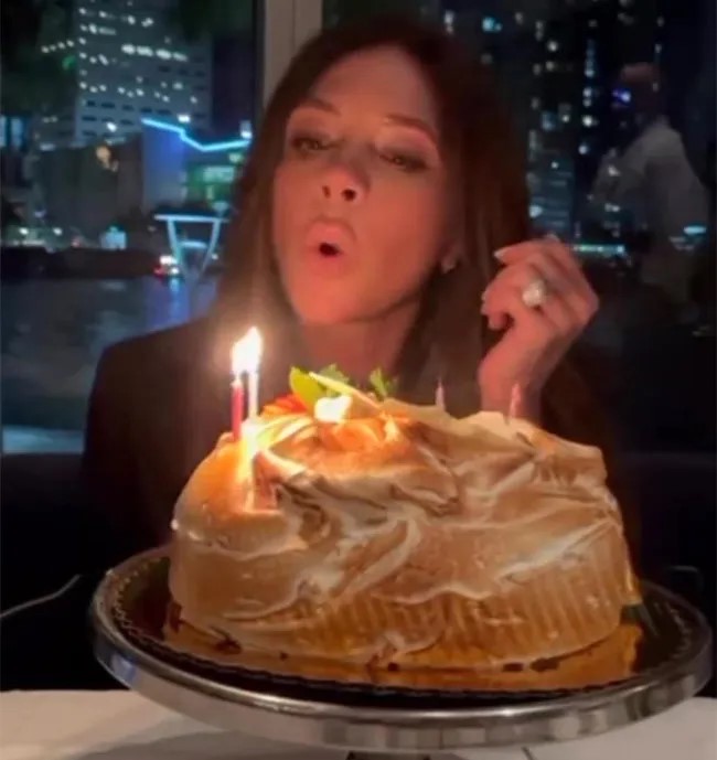 Victoria Beckham's birthday