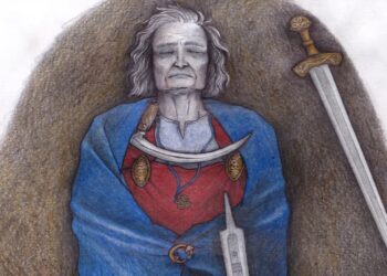 Age human remains buried in Finland with both male and female accoutrements.