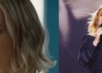 Jennifer Lawrence opposite Adele