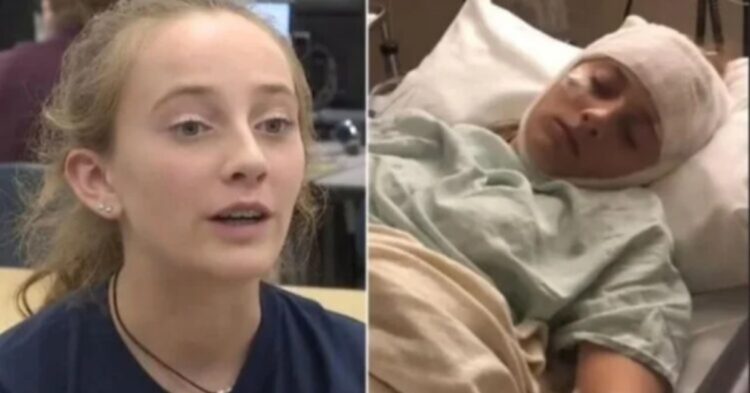Riley Horner's memory resets every two hours