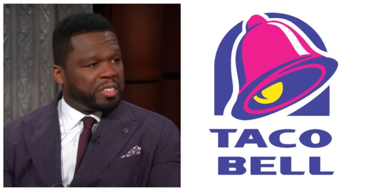 50 Cent on The Late Show with Stephen Colbert via YouTube / Taco Bell