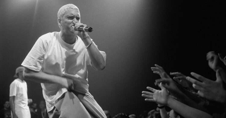 Eminem does a subtle gesture in the wake of his mother's passing