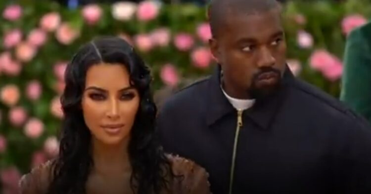 Kim Kardashian and ex, Kanye West, at the Met Gala