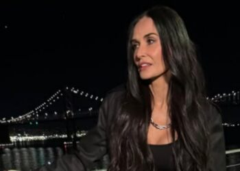 Demi Moore appearing flawless in the SFFilm Awards