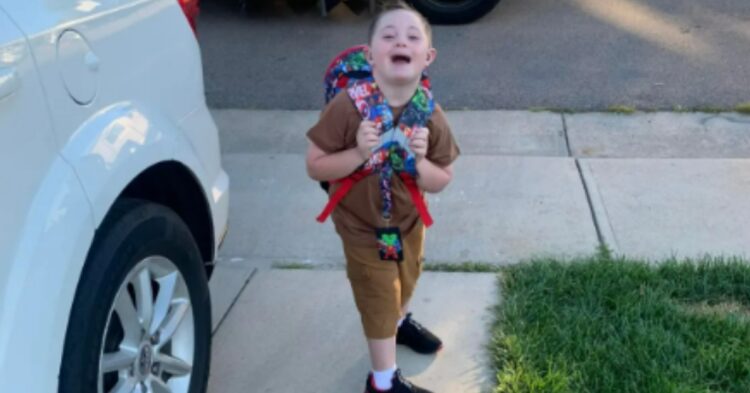 Grayson, the 8-year-old-boy with down syndrome, who saved his sister from a breaking fire