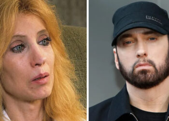 Eminem and his late mom, Debbie Nelson