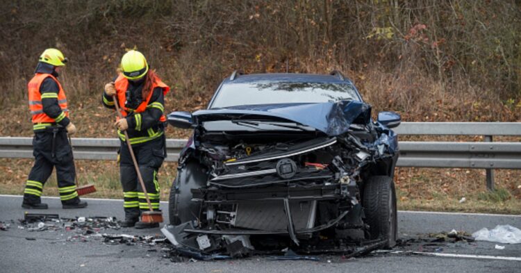 Car wreck (Photo by Daniel Vogl/picture alliance via Getty Images)