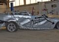 Car wreckage from the crash (Thames Valley Police/PA)