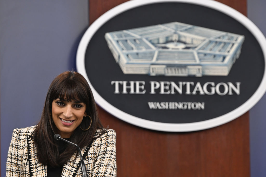 Deputy Pentagon Press Secretary Sabrina Singh
