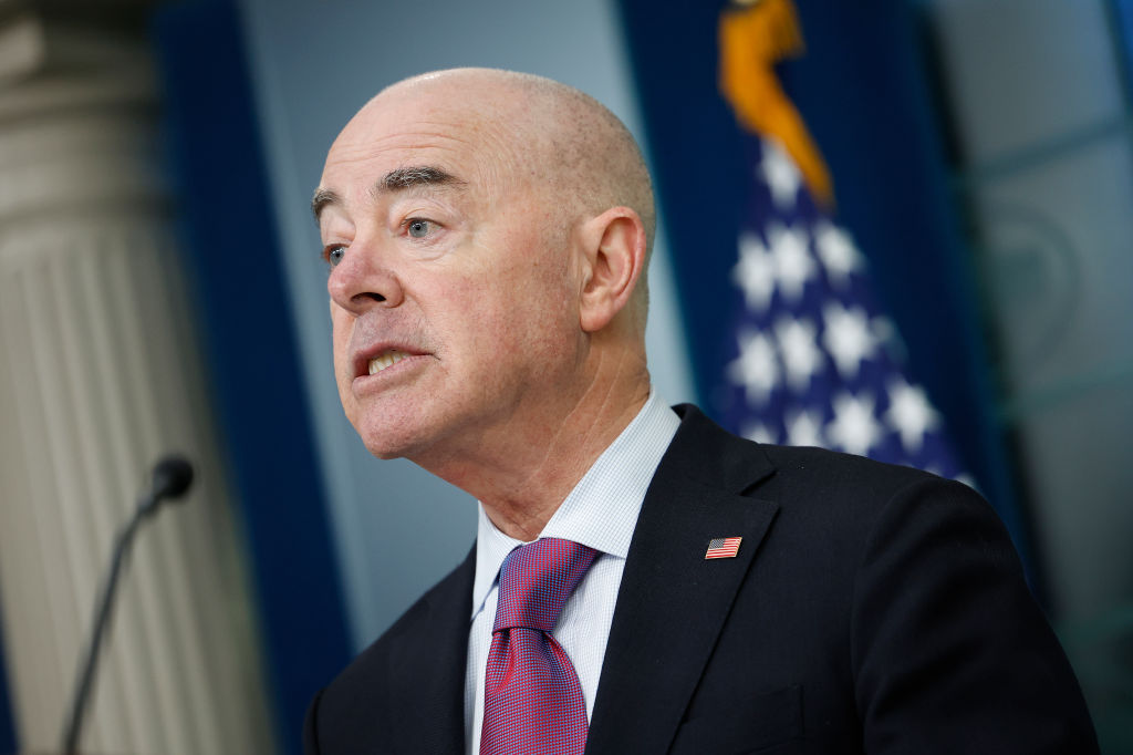 Homeland Security Secretary Mayorkas Joins White House Daily Press Briefing
