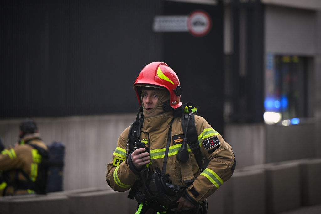 US Embassy Emergency Drill In Warsaw