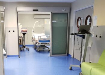 Medical Bed (Photo by NICOLAS GUYONNET/Hans Lucas/AFP via Getty Images)