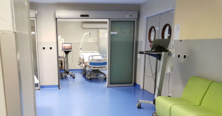 Medical Bed (Photo by NICOLAS GUYONNET/Hans Lucas/AFP via Getty Images)