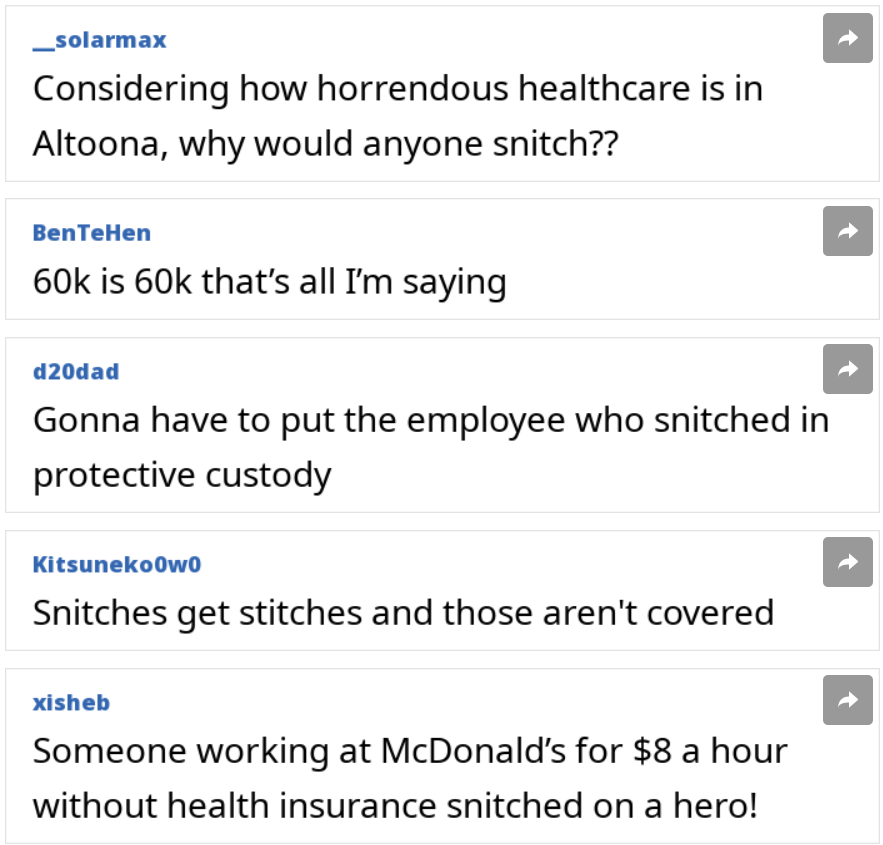 Public opinions on Mangione's case