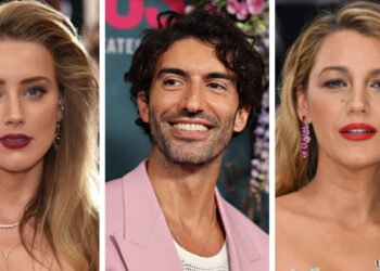 Amber Heard, Justin Baldoni, Blake Lively