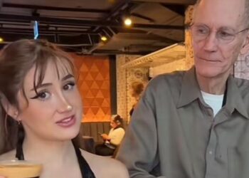 Bronwin Aurora and her boyfriend (Photo by cutebron11 via TikTok)