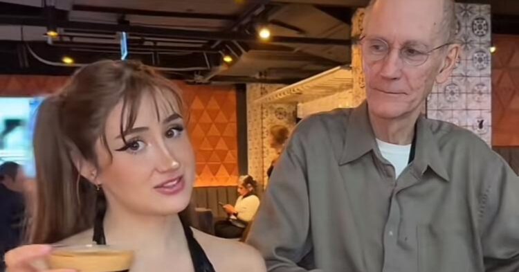 Bronwin Aurora and her boyfriend (Photo by cutebron11 via TikTok)
