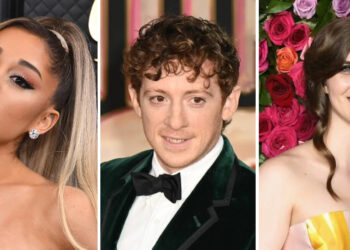 Ariana Grande, Ethan Slater, Lilly Jay