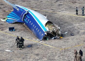 Azerbaijan Plane Crash (Photo by Reuters)