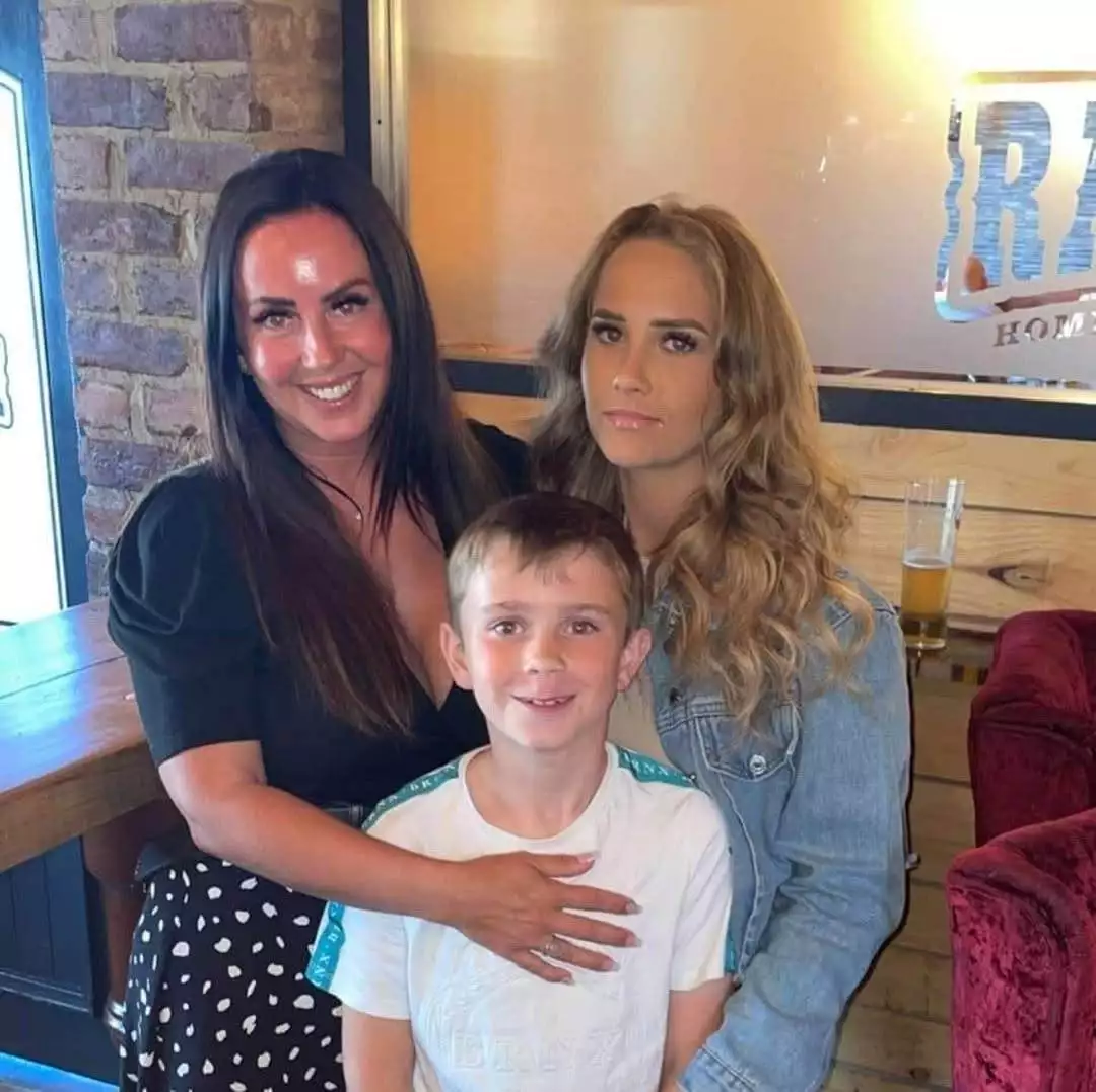 Helen and her kids
