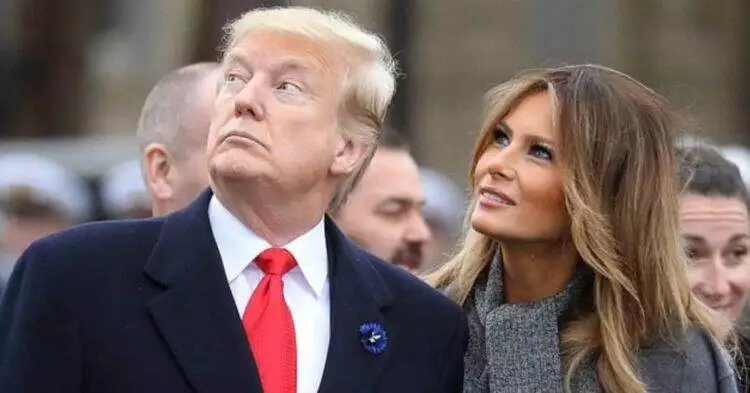 People talk about Melania Trump's dress