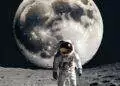 Astronaut on the Moon
