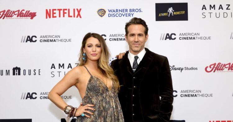 Blake Lively and Ryan Reynolds (Photo by Emma McIntyre/Getty Images for American Cinematheque)