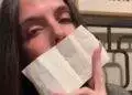 Lindsay with the note