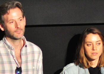Jeff Baena and Aubrey Plaza