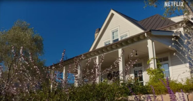Farmhouse from Meghan Markle's series 'With Love, Meghan' (Netflix)
