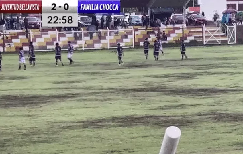 Soccer game in Peru (The Telegraph)