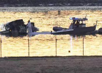 Traffic Control Footage Captures Mid-Air Collision Between American Airlines Plane and Helicopter