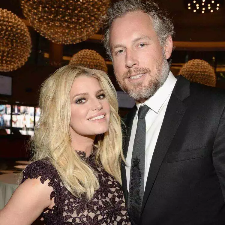 Jessica Simpson and Eric Johnson