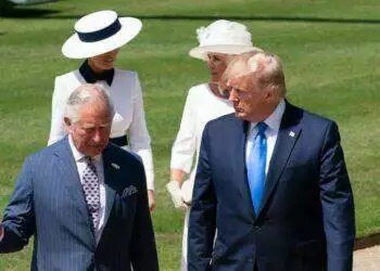 Senior royals may meet up with Donald Trump
