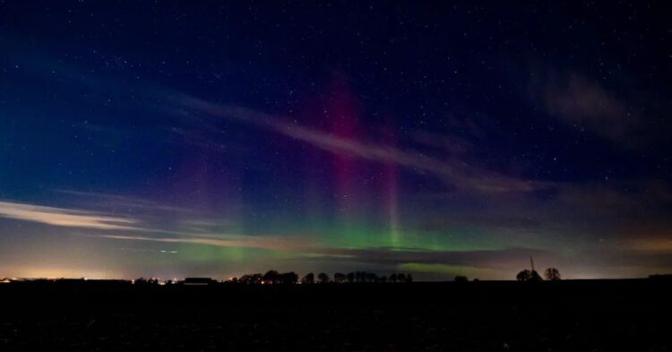 The Northern Lights or Aurora