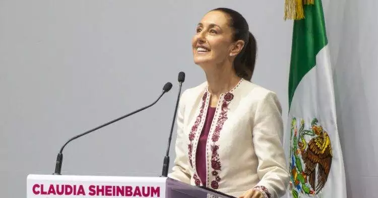 Mexican President Claudia Sheinbaum threatens to sue Google