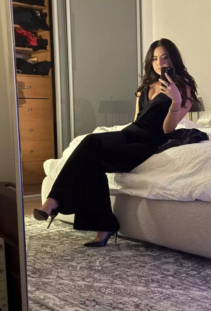 Ashley St Clair mirror selfie