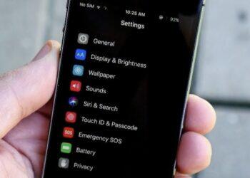 iPhone settings