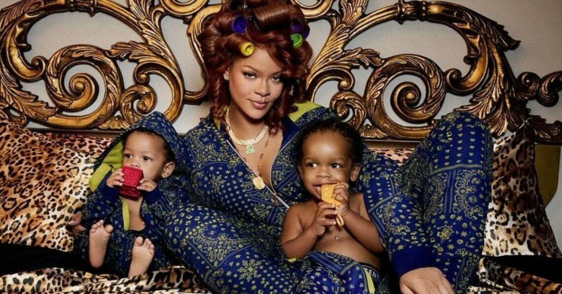 Rihanna and her kids (Instagram | ririgalbadd)