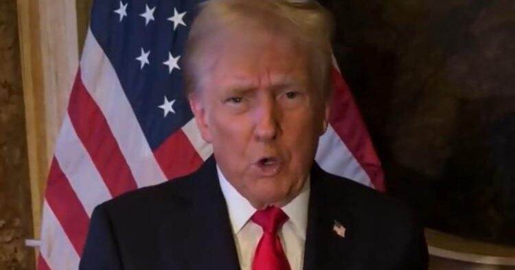 Screengrab from Trump video on X (X | realDonaldTrump)