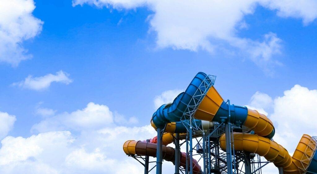 Waterpark slide in the sky (Unsplash | Nero Chen)