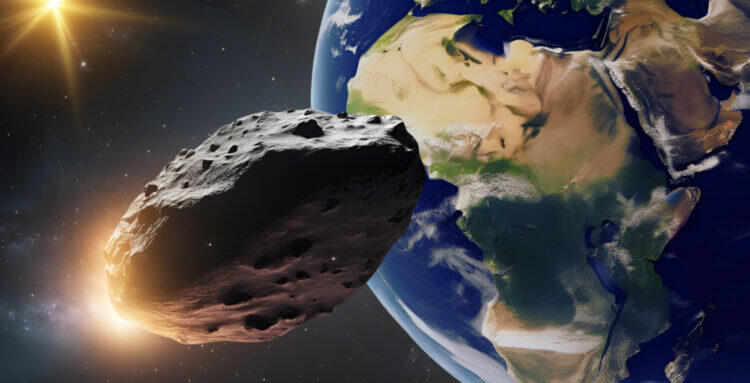 asteroid hit